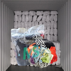 Paños de Limpieza Absorbentes en Oferta, Paños de Punto Mixtos, Paños de Algodón Industrial Reciclado - Product Image 1