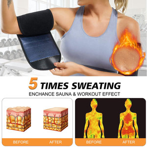 Manchon <span class=keywords><strong>de</strong></span> <span class=keywords><strong>compression</strong></span> amincissant pour <span class=keywords><strong>bras</strong></span>, effet sauna, personnalisable avec logo, pour femme - Product Image 2