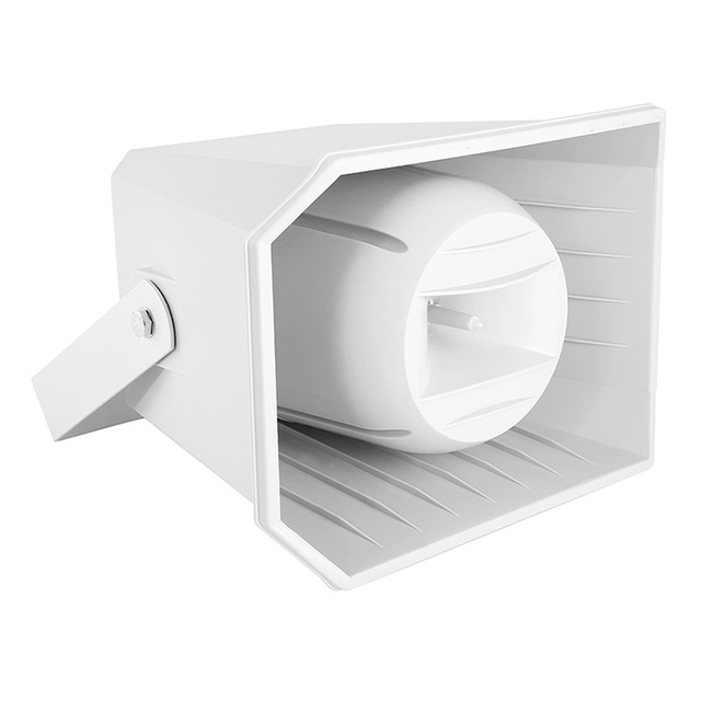 Factory Price Wholesale R-H550 6.5 Inch Driver Unit Horn Speaker 100V 50W Plastic Frame Ceiling Horn Speaker for Outdoor Paging