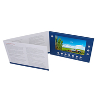 Nouvelle Brochure Vidéo Numérique MP4 HD LCD Attrayante