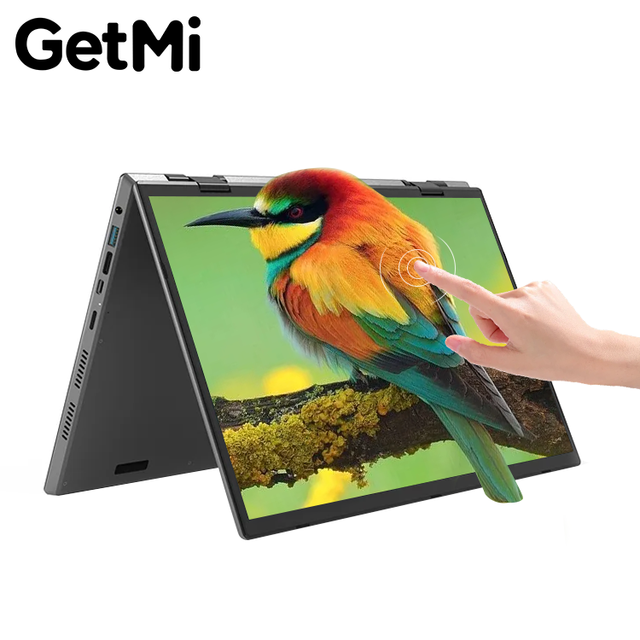 2-in-1 360-Degree Flip Yoga Convertible Laptop 14'' Touchscreen 8GB DDR4 RAM Windows 10 SSD Storage IPS Panel