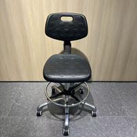 Chaise antistatique ESD dentaire de salle blanche de travail multifonction de qualité supérieure chaise/tabouret de moulin de supermarché de barre en métal pivotante industrielle
