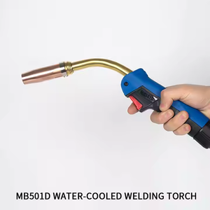 Prezzo di fabbrica connettore di interfaccia europeo 501D raffreddamento ad acqua CO2 Gas scudo saldatura torce/alta rame OTC MIG magg saldatura pistola - Product Image 2