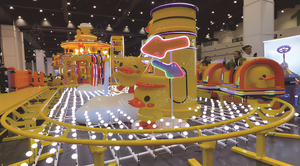 <span class=keywords><strong>Tren</strong></span> Eléctrico Circular para Niños, Material de Fibra de Vidrio, Interior/Exterior, Certificado CE, 100-500 kg, 12 Asientos, Educativo - Product Image 4