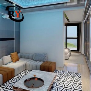 Cabane Apple à assemblage rapide, minimaliste et résistante aux intempéries, pour quai de yacht côtier, <span class=keywords><strong>manoir</strong></span> de vacances VIP haut de gamme - Product Image 6