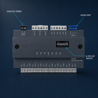 IO-1006 Johnson Controls Flexible BACnet MS/TP Modbus RTU RS485 NTC Kontak Kering 0 10V Output Analog 24V AC DC 2A Bangunan