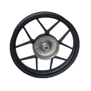 <span class=keywords><strong>Llanta</strong></span> de Aleación de Aluminio de 14 Pulgadas de Alta Calidad con Buje de Freno de Disco para Reemplazo de Rueda de Bicicleta Eléctrica NVX155 / AEROX155 - Product Image 4