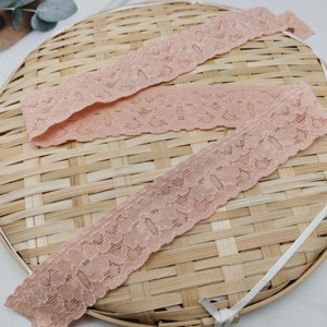 Sangle élastique en tissu jacquard tissé écologique avec logo personnalisé pour accessoires de lingerie, multicolores et plus épaisse - Product Image 1