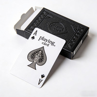 Cartes à jouer personnalisées de qualité supérieure, résistantes à l'eau, de niveau casino, WJPC