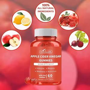 Gomitas de vinagre de sidra de manzana más vendidas para adultos, vitaminas complejas, minerales para la digestión, desintoxicación, metabolismo intestinal saludable OEM - Product Image 3
