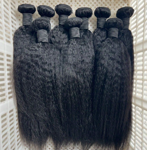 Fornitori di capelli all'ingrosso prodotti per capelli allineati con cuticola vergine naturale per fasci di capelli umani alla rinfusa <span class=keywords><strong>Afro</strong></span> crespi della donna nera - Product Image 5