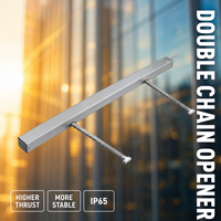 Ouvre-fenêtre intelligent à double chaîne avec télécommande pour domotique, ouvre-fenêtre électrique à chaîne, vente en gros