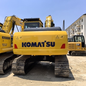 Excavadora de cadenas Komatsu PC160 usada, excavadora hidráulica de 16 toneladas, pocas horas de uso, equipo de construcción original de Japón en venta - Product Image 5