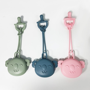 Nouvel arrivage : Porte-sucette étanche en silicone pour voyage et extérieur, 0-12 mois, multicolore, accessoires pour sac à couches - Product Image 4