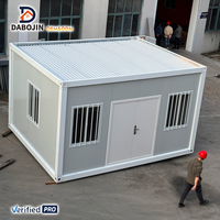 DBJ 2025 Bâtiments de conteneurs d'expédition OEM Cabine de villa pliante Petite maison préfabriquée Maisons de conteneurs préfabriquées
