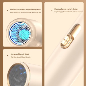 Secador de Pelo Iónico Portátil de 1200W, 3 Ajustes de Calor, Fácil de Transportar, Bolsas Pequeñas, Diseño Compacto para Espacios Reducidos, Secado y Peinado Eficientes - Product Image 6