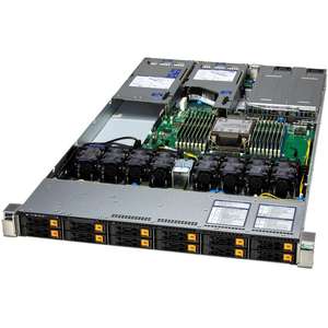 Servidor Barebone en Rack SYS-112H-TN 1U de un Solo Socket DDR5 ECC NVMe para Virtualización en la Nube Empresarial, HPC y Personalización - Product Image 1