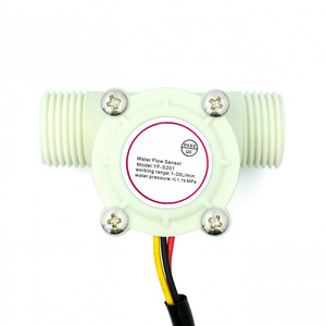 Sensor de Flujo de Agua YF-S201, Medidor de Flujo, Sensor de Flujo Hall, Control de Agua 1-30L/<span class=keywords><strong>min</strong></span> DC 5-18V para Calentador de Agua de 1/2 Pulgada - Product Image 2