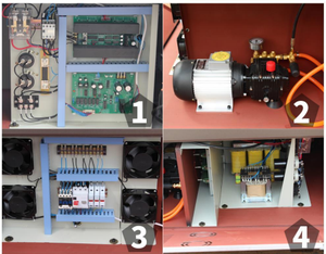 최저가 EDM 홀 드릴링 머신 PLC 모터 기어 베어링 펌프 에너지 절약 소형 홀 스파킹 드릴링 1.5kW 전력 2년 보증 - Product Image 4