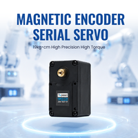 Servo de Codificación Magnética de 12V 20KG y 360 Grados, Brazo Robótico de Metal y Plástico para IA, Robot Programable DIY