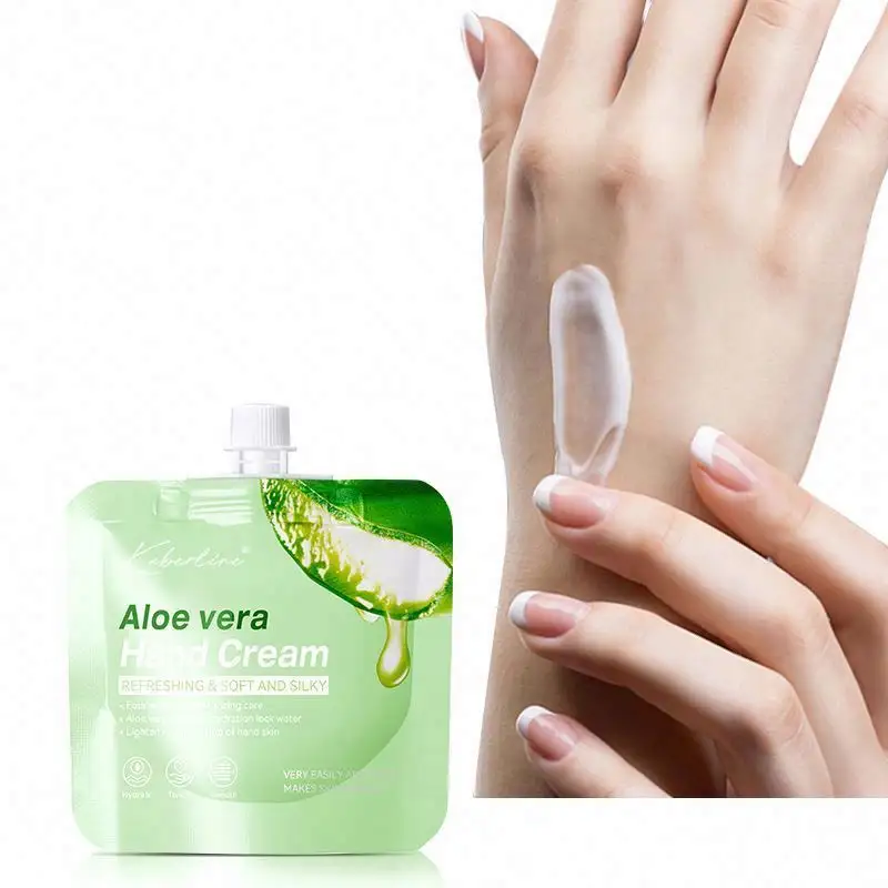 Anti-cracking Hand Cream Skincare Factory Whitening Moisturizing Aloe Vera Mini Korean Bag Pack Of 30 Anti-cracking Hand Cream