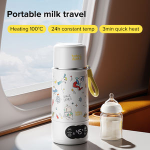 212, быстрый нагрев, портативный детский подогреватель молока, беспроводной Usb-бутылочка, портативный чайник для чая и кофе - Product Image 2