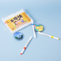 Usine SupplyP Séchage Rapide Professionnel Peinture Colorée Acrylique Marqueur Stylo Pour Rock Céramique Bois DIY Artisanat