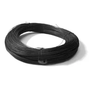 16 ölçer siyah tavlı tel yumuşak tel 1.24mm çift bükülmüş yumuşak siyah tavlanmış demir tel
