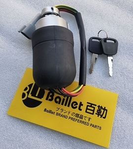 Interruttore di Accensione Singolo Baillet con Chiave per Escavatori Serie Zoomlion <span class=keywords><strong>ZG</strong></span>/ZV |   Motorino di Avviamento Nuovo Compatibile OEM - Product Image 6