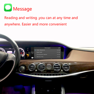 Plug And Play <span class=keywords><strong>Android</strong></span> Auto, untuk Mercedes Benz W222 NTG 5.0 S kelas 2014-2017 Mirror Link Radio CarPlay nirkabel - Product Image 5