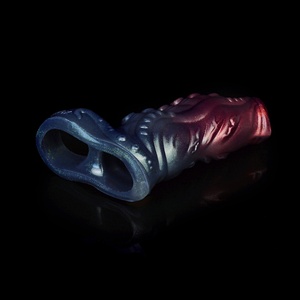 NNSX Hollow Tentacle <b>Dildo</b> Silicone Penis Sleeve Cock Enlargement Penis Cover Cock Attachment Reusable Condom Dick Sleeve - Product Image 6