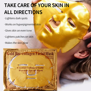 Hot bán Chất lượng cao tự nhiên hữu cơ Hydrating giảm thiểu làm trắng tẩy trắng Collagen 24K vàng Mặt nạ Peel - Product Image 4