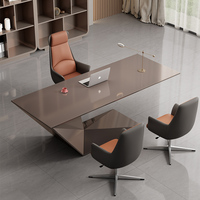 Bureau de direction modulaire en forme de L avec matériau MDF, design moderne, fonctionnalités multifonctions, fonctionnalité saine, personnalisable