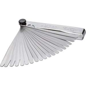 VIGOR - V1714 Juego de medidores de espesores 0,05-1,00mm-EAN 4047728017145 MEDIDORES DE PASO Y FEELERS - Product Image 1