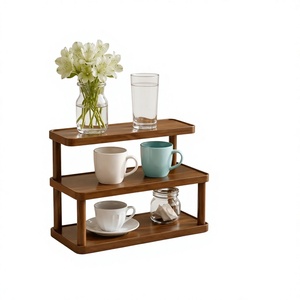 Natural Wood Cup Holder Rack Mug <b>Tree</b> Organizer for Home Kitchen Storage Modern Wooden Coffee Mug <b>Stand</b> Cup Rack Holder - Product Image 5