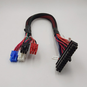 24 Pin to 6 Pin Motherboard Adapter <b>Cable</b> ATX 24p Psu <b>Power</b> Supply 24Pin 1 to 4 Interface 4P <b>Power</b> <b>Cable</b> - Product Image 4