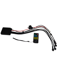 Kingshowstar 17 pouces 8 rangées double face, éclairage d'ambiance de jante blanc 5730 IP68 pour ATV, UTV, Pick-up, Stock USA