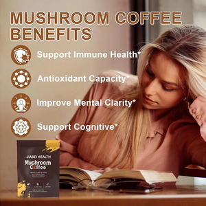 Café Instantáneo de Melena de León y Ganoderma de Alta Calidad, Ligero, Antioxidante, para Adultos, Marca Privada OEM, Café Energético - Product Image 2