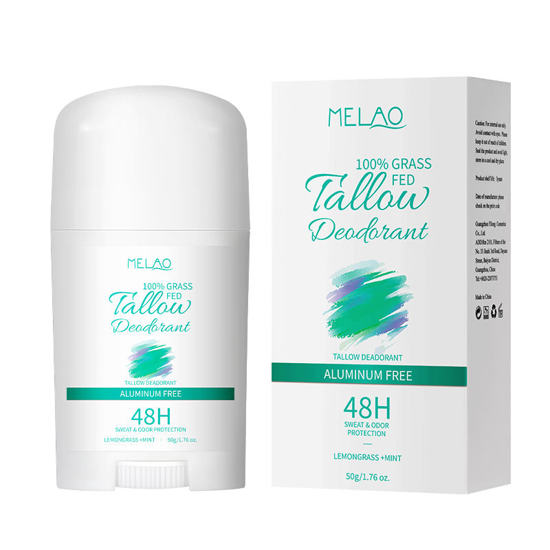 50g TALLOW DEODORANT STICK (LEMONGRASS +MINT)