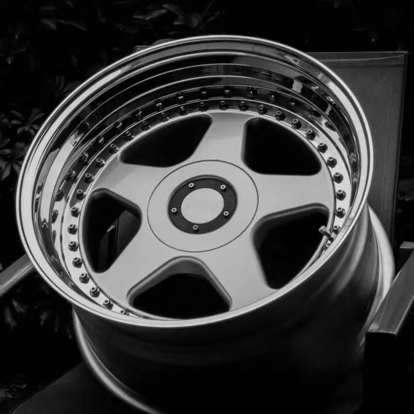 ขอบเงินขัดเงาลึก