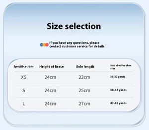 Ortho pä discher Walking Knöchel stabilisator Kunststoff Drop Fuß stütze Fixer Typ Rehabilitation Bein Orthese Orthese für Knöchel Fuß orthese - Product Image 2