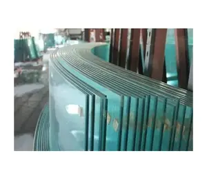 Заводская распродажа прозрачное защитное изолированное изогнутое многослойное строительное стекло
