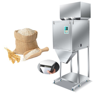 Machine de remplissage numérique à double tête 9999g pour granulés, poudres, comprimés et épices avec contrôle du poids - Product Image 3