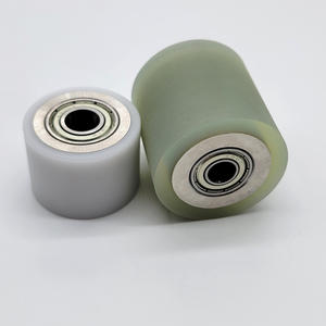 Higher Quality Polyurethane Coated Bearing Roller 30x15mm | PU Layer 3.5mm | Industrial Rubber Wheel - Product Image 4