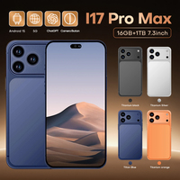 Nouveau Smartphone Étanche I17 Pro 5G 2025 – Version Prix Usine – Caméra Avant 78MP, Caméra Arrière 108MP, Android 15, Écran HD, Processeur Deca-Core