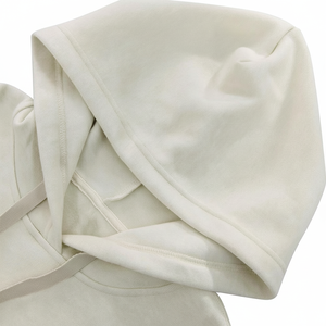 Sudadera con Capucha Corta de Punto Personalizada para Mujer, con Logotipo en la Parte Delantera, Informal, Holgada, 100% Algodón - Product Image 1