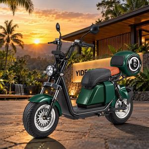 巴西本地库存701电动滑板车1000W Citycoco电动摩托车厂家直销 - Product Image 1