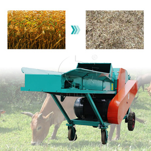 Trang trại rơm Hạt máy nghiền chaff cắt máy cắt rơm lúa mì Chopper Shredder cỏ cắt thức ăn gia súc Chopper - Product Image 3