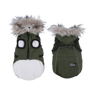 Chaleco Ajustable para Mascotas, Cálido y Ajustado, Reflectante, para Perros, Estilo Clásico, Diseño Sólido, <span class=keywords><strong>de</strong></span> Algodón Grueso y Cálido - Product Image 4