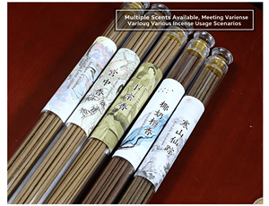 Bâtons d'encens naturels chinois biologiques en gros, personnalisés, pour la maison, collection d'aromathérapie - Product Image 1